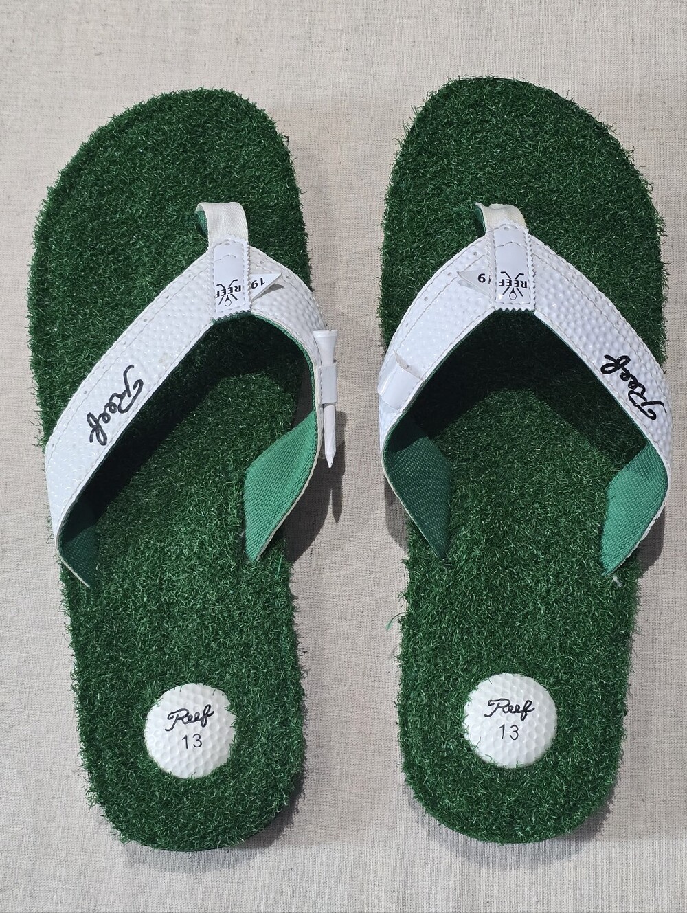 Reef Golf Flip Flop Sandals Mens Size 13